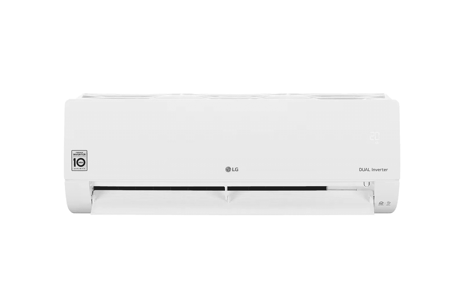 Aire Acondicionado LG DUALCOOL Inverter 12,000 BTU/h con Inteligencia Artificial, Compresor Dual Inverter y Funcionamiento Silencioso