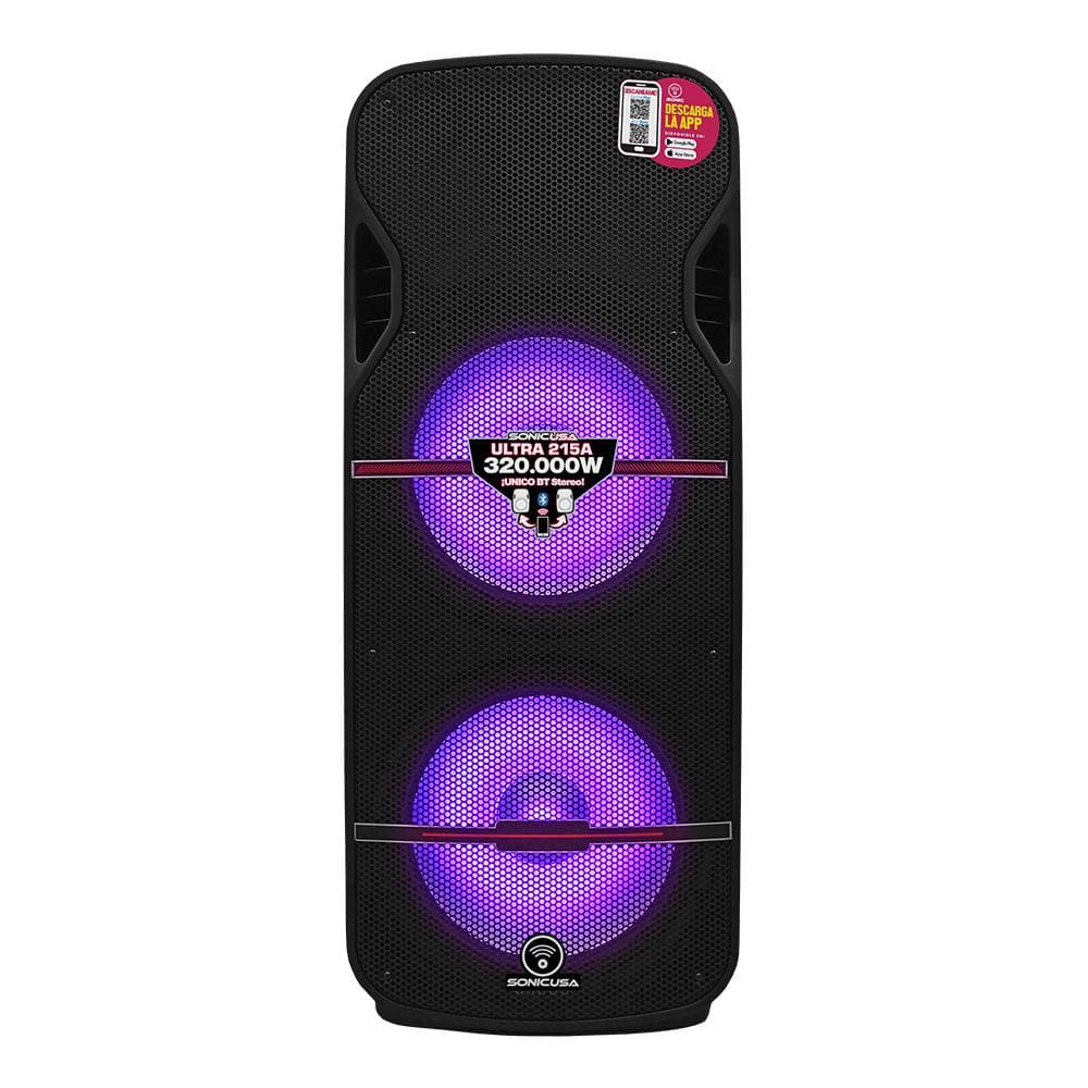 Parlante SONIC ULTRA215A-W MK4 | 320000 Watts FM
