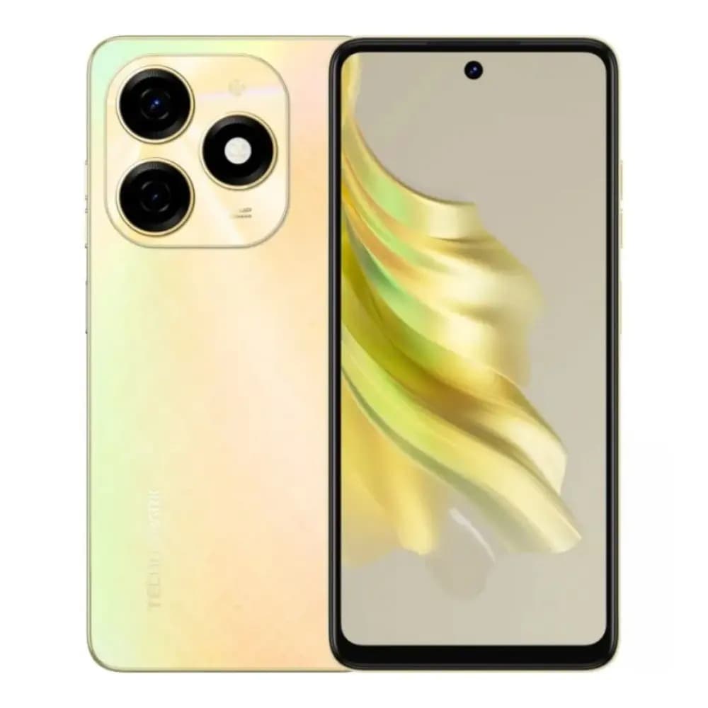 Celular tecno spark 20/mtk g85/6.6 pulg/8gb-256gb/f32mpx-p50mp+ dual camara/android/dual sim