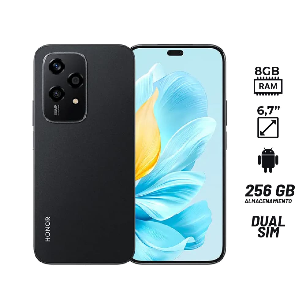 Celular HONOR 200 LITE / MKT DIMENSITY / 6.7" AMOLED / 8GB - 256GB