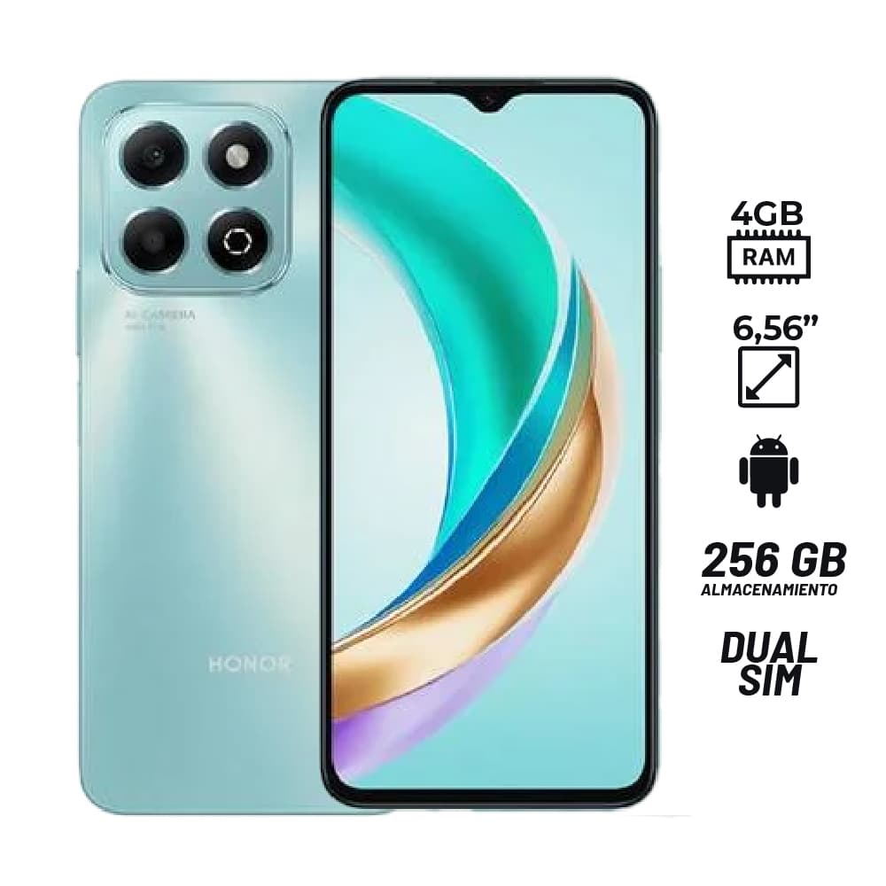 Celular HONOR X6B PLUS JDY-LX3 / MKT HELIO / 6.56" / 8GB-256GB