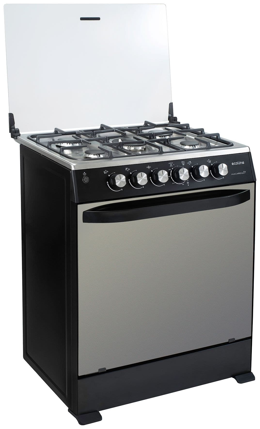 Ecoline Cocina Macarena 30 Pulg 5 Quemadores Grill Doble Broil | Electrodomésticos