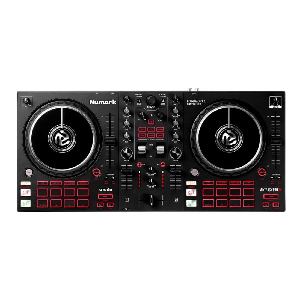 Controlador NUMARK MIXTRACK PRO FX / Platos táctiles 6" / 2 DECKS / 8 PADS
