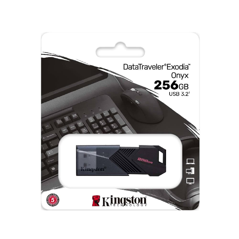 FLASH MEMORY KINGSTON DATATRAVELER EXODIA DTXON/256GB/USB 3.2