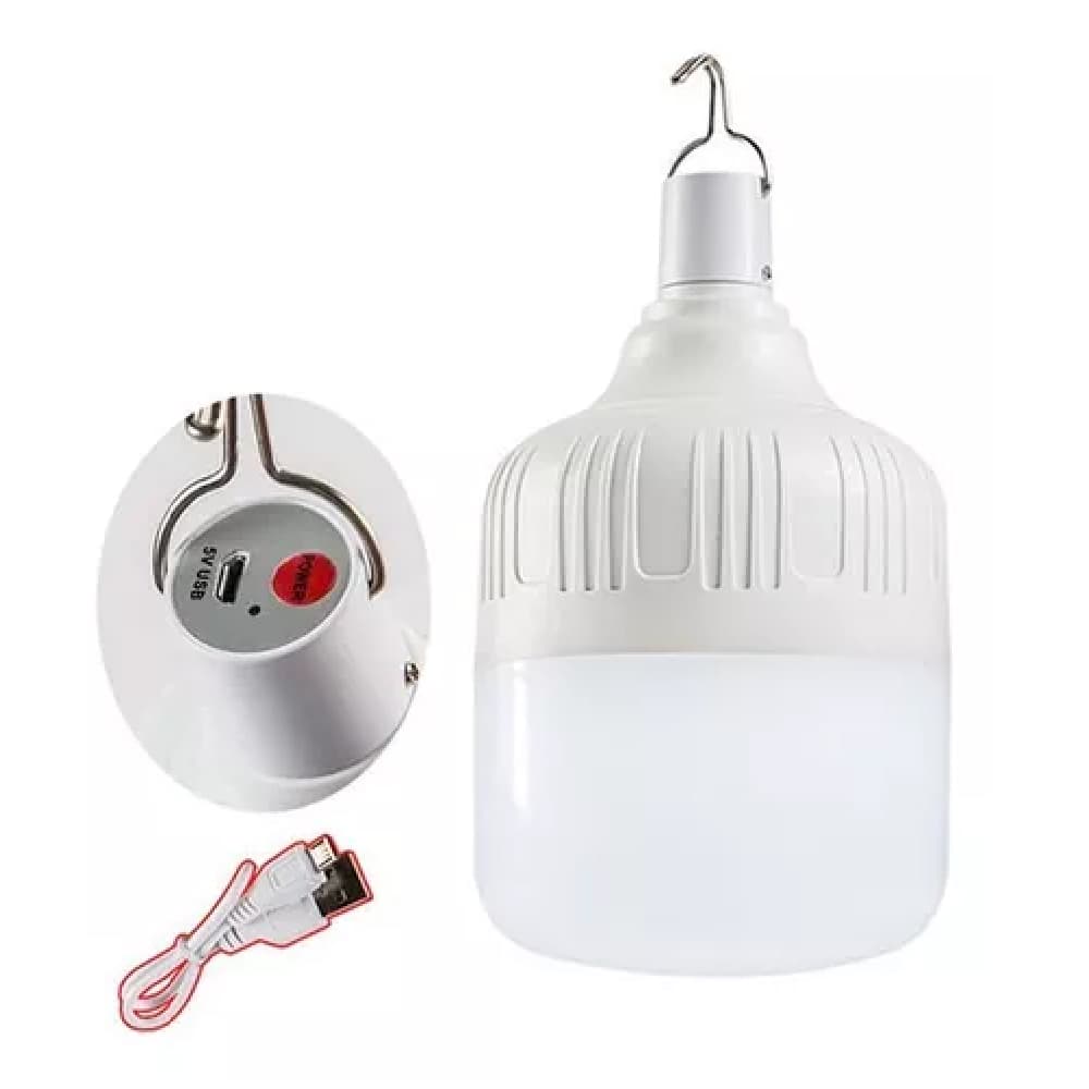Foco LED recargable MERCURY ILE19 / 50W / Duración 3 Horas aprox / Portatil / Carga USB / Luz Blanca