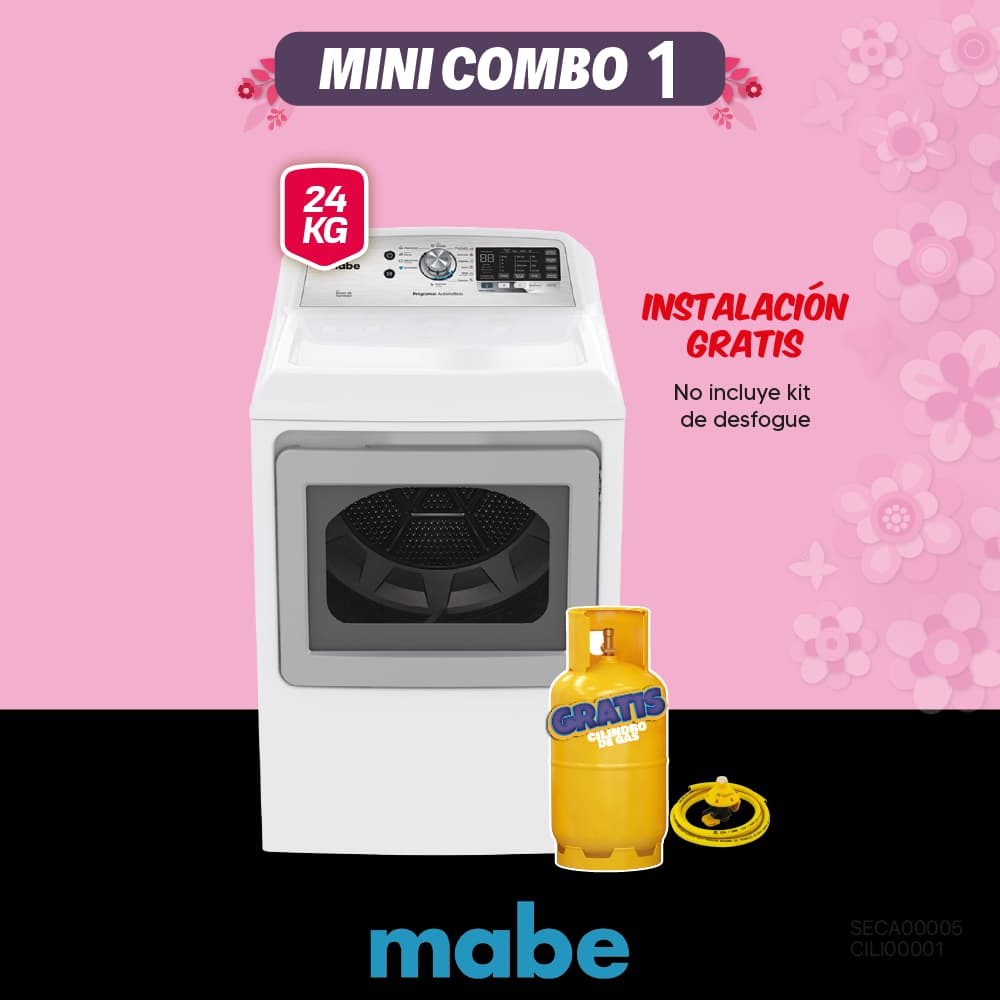 MINI COMBO 1: SECADORA MABE +CILINDRO