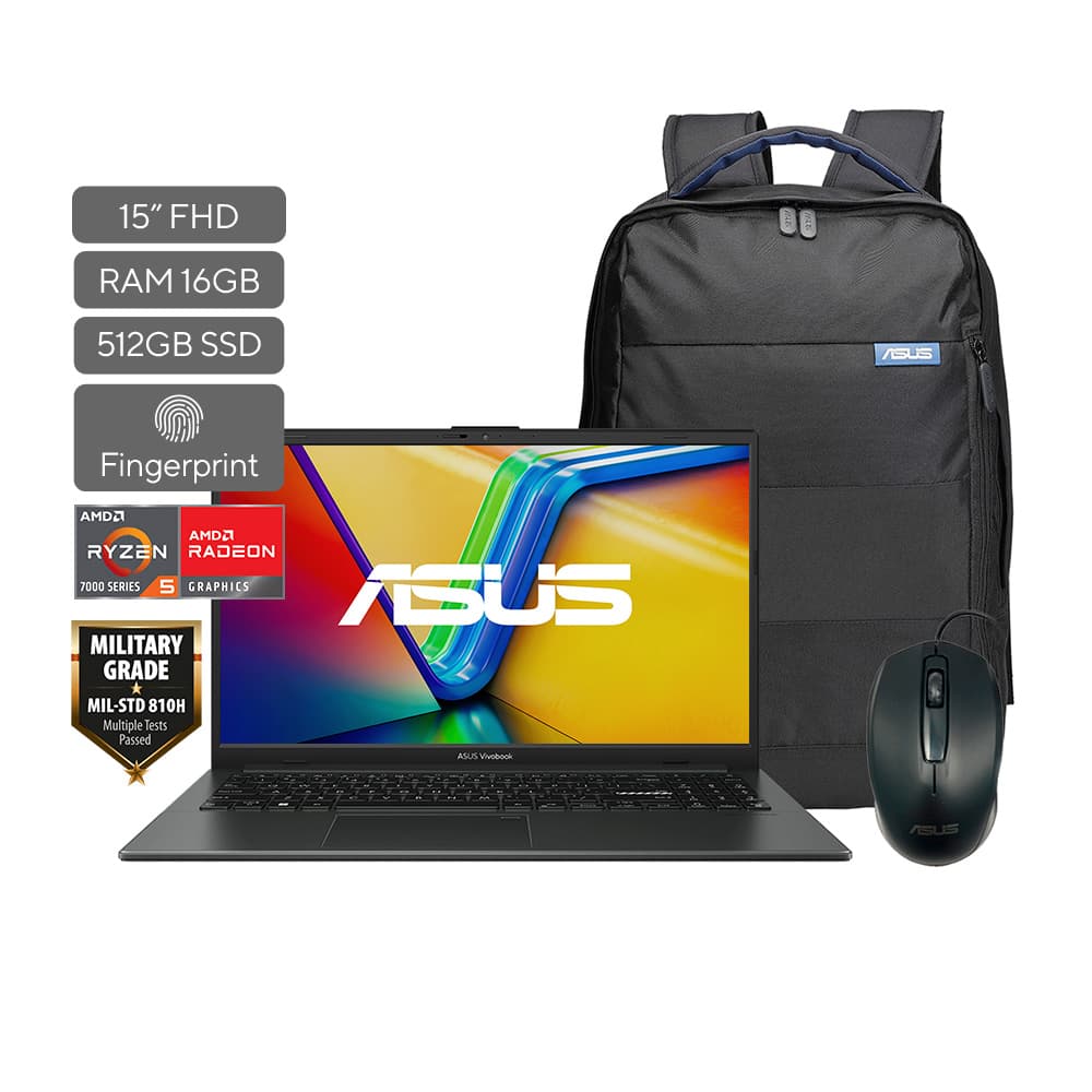 ASUS Vivobook Go 15  AMD Ryzen 5, 16GB RAM y 512GB SSD