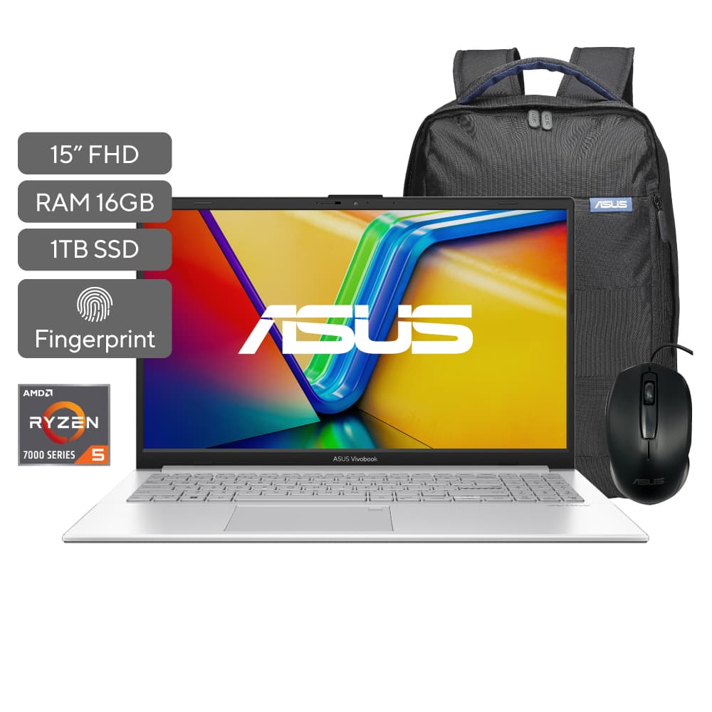 ASUS Laptop VivoBook Go 15 15.6" Ryzen 5 16GB SSD 1TB | Laptops