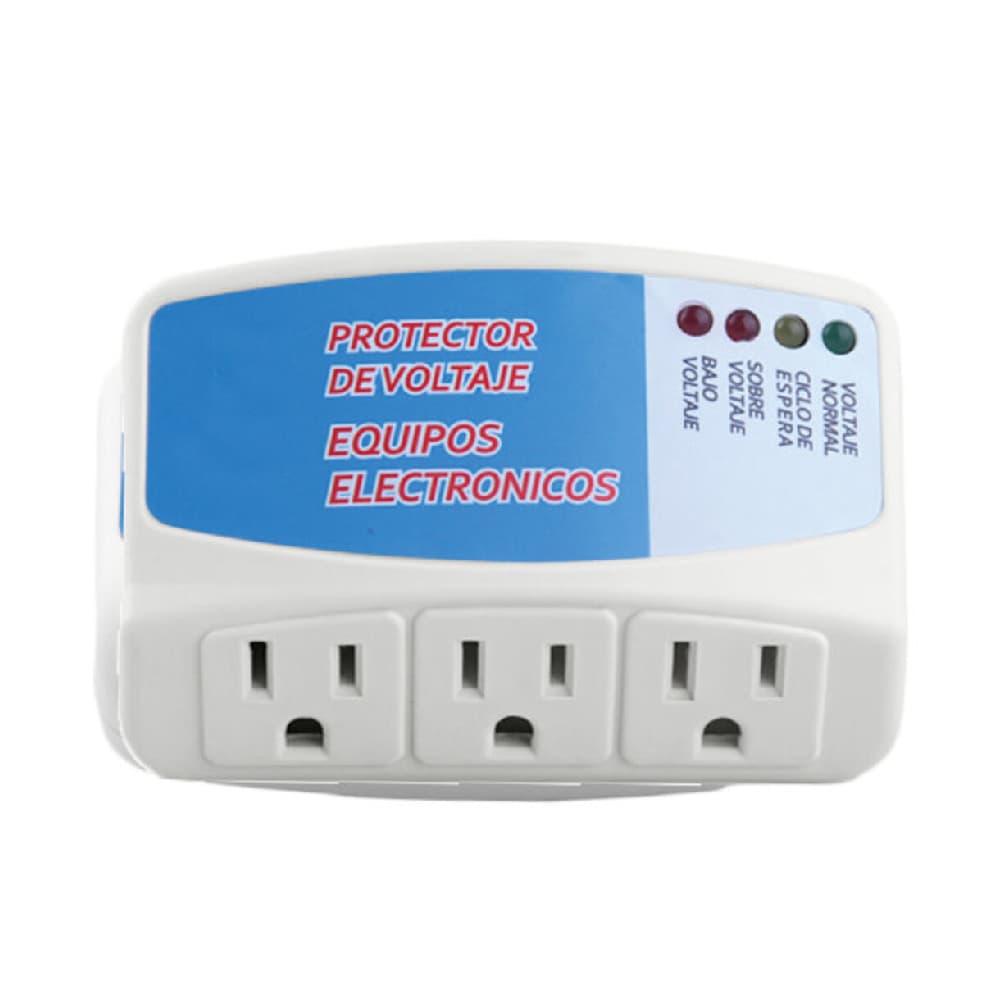 Protector voltaje LITE WAY L03920 / 120V Rango 90V-135V / 140 Joules Delay 30 segs