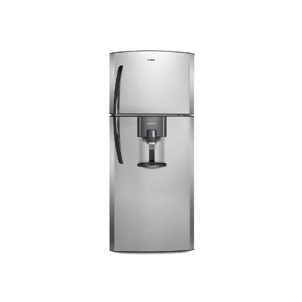 Refrigeradora mabe rmp942fyeu/420 lts/dispensador agua/luz led/energy saver/no frost/ice twist/inox