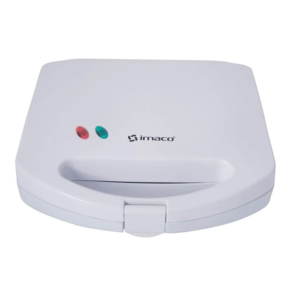 Sanduchera imaco ist101/750 watts/antiadherente/asas termoaislantes/luces indicadoras