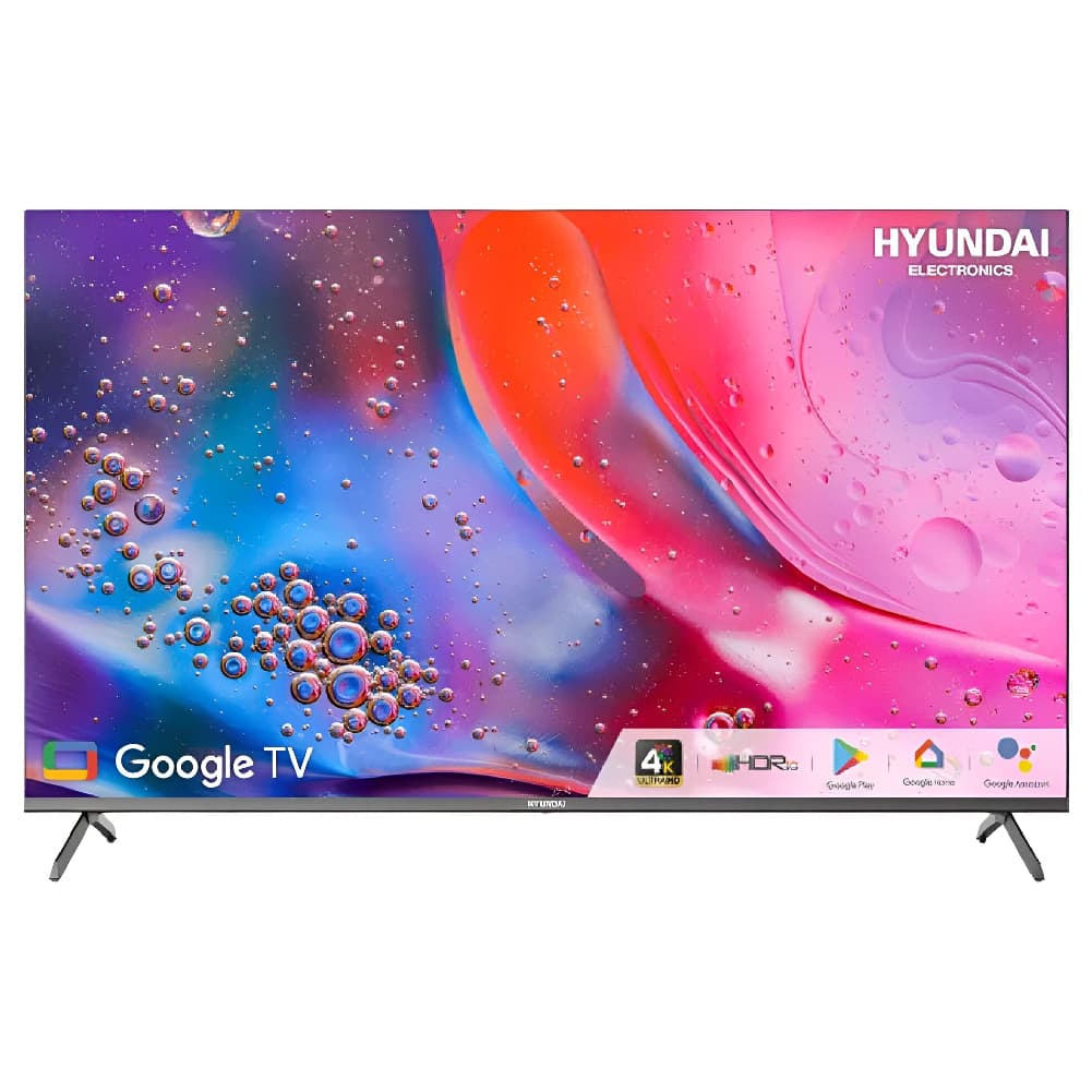 Televisor hyundai hyled5524g4km/ca55 quadcore/led/55 pulg/uhd/4k/hdmi/usb/google tv/comando voz